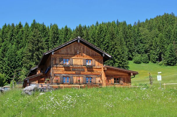 Gundhütte im Sommer