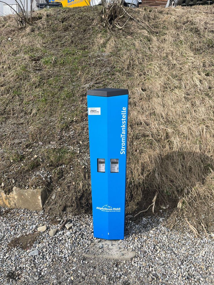 E-Tankstelle an der Hörnerbahn in Bolsterlang