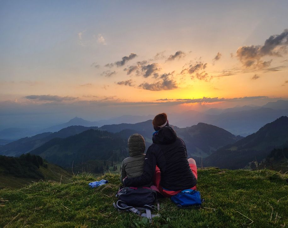 Traumhafte Landschaft genießen