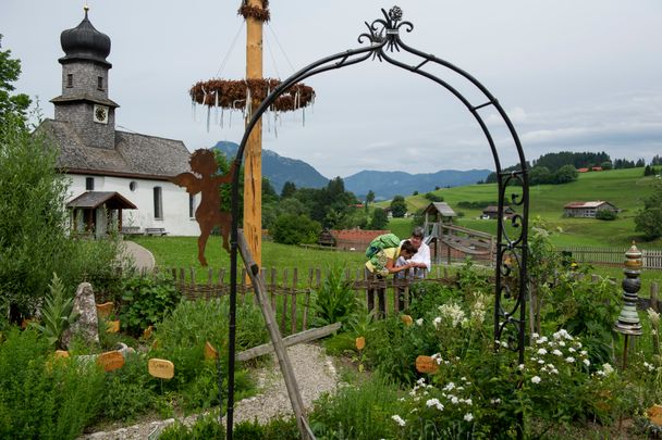 Kräutergarten in Blaichach