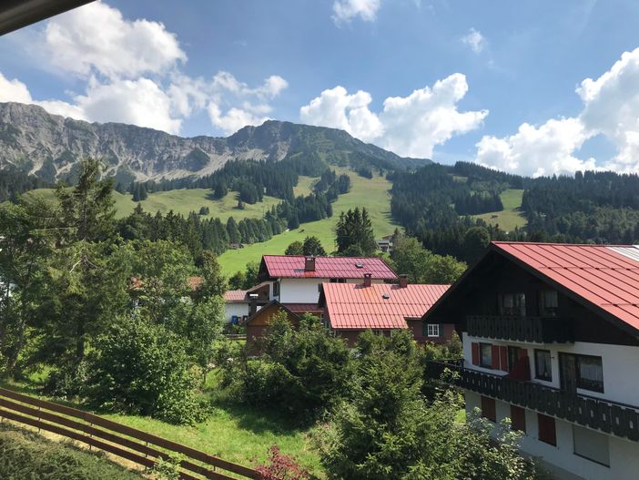 Ausblick vom Balkon / Wohnzimmer