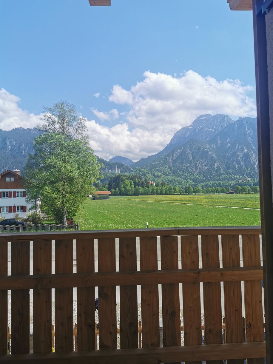 Säulingblick vom Balkon