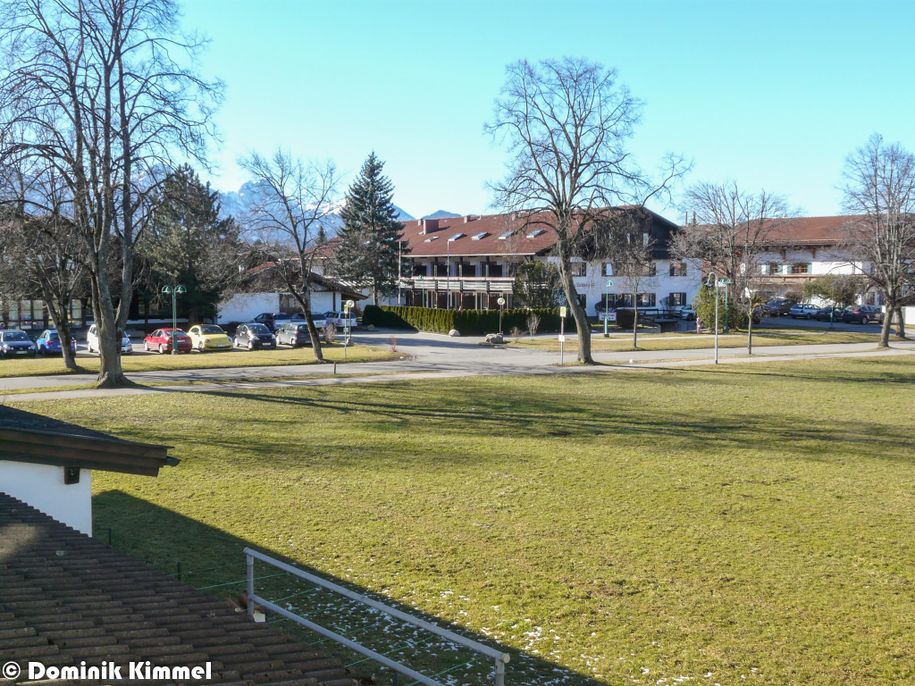 Blick vom Balkon Richtung Tannheimer Berge