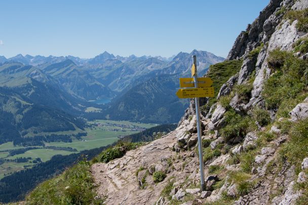 Blick ins Tannheimer Tal