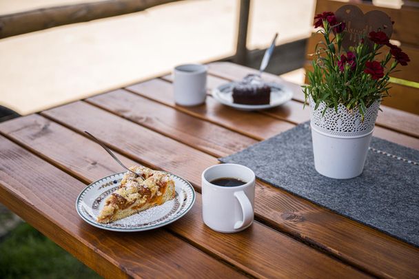 Leckere selbstgemachte Kuchen