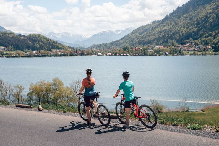 Radfahren am Großen Alpsee