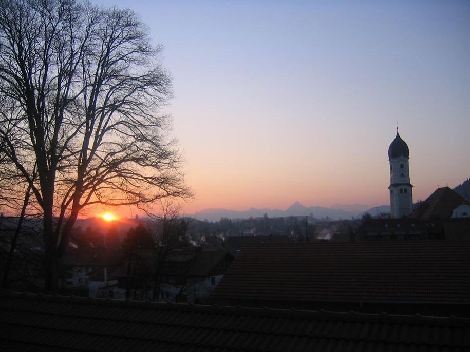 Abendstimmung in Nesselwang