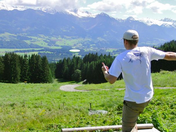 Disc Golf Allgäu in Ofterschwang