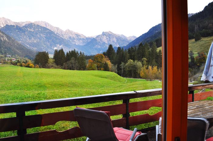 Ausblick vom Balkon/Terrasse