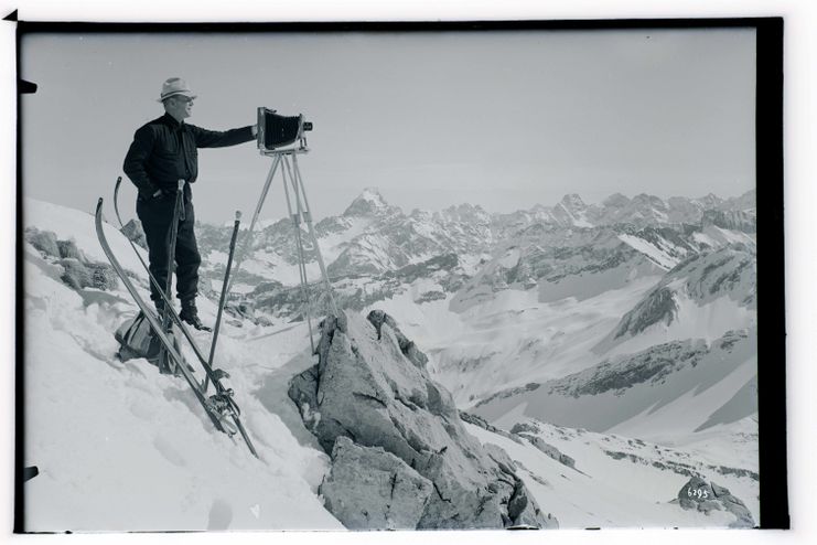 Eugen Heimhuber auf dem Nebelhorn