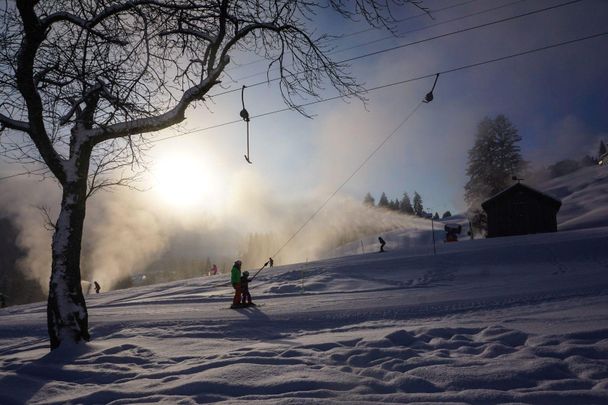Winterwunderwelt für Skifahrer