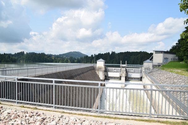 Forggensee-Runde Wasserkraftwerk Roßhaupten