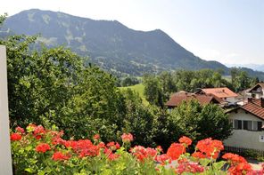 Ausblick vom Balkon