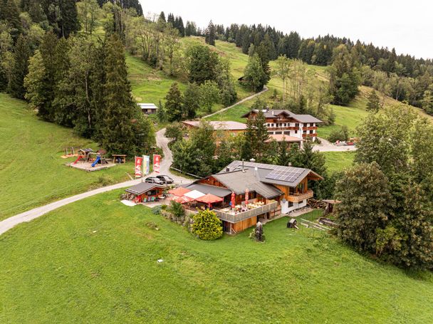 Wurzelhütte in Ofterschwang im Allgäu