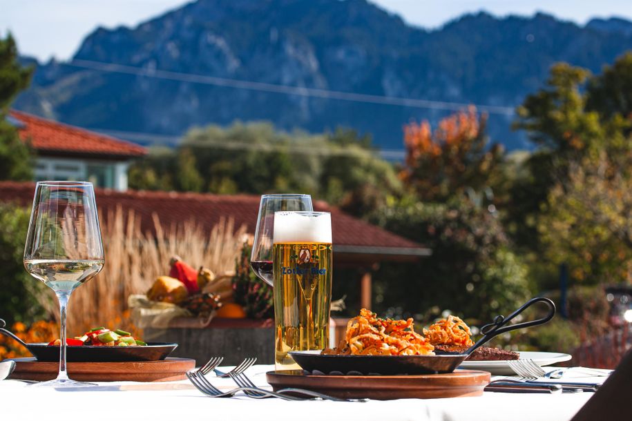 Abendessen im Freien