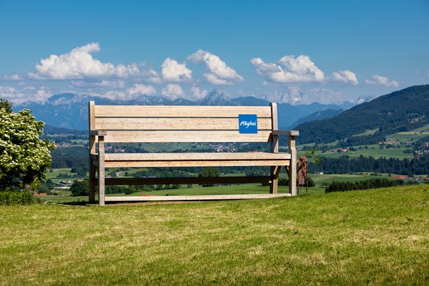 Wanderbank am Panoramaweg