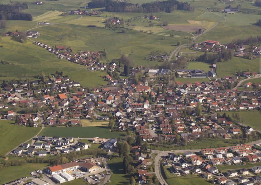 Amtzell vom Zeppelin aus