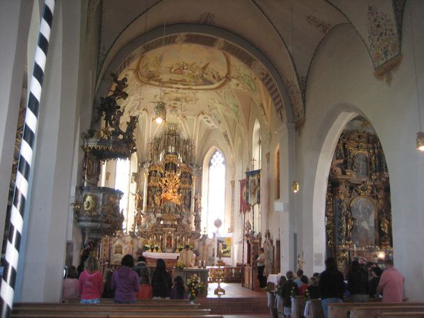 Wallfahrtskirche Maria Rain (Innenansicht)