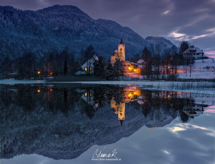 Winter am Weißensee