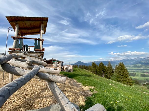 Stuimändle Spielplatz an der Weltcup Hütte