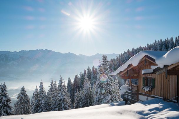 Weltcup Hütte in Ofterschwang im Allgäu