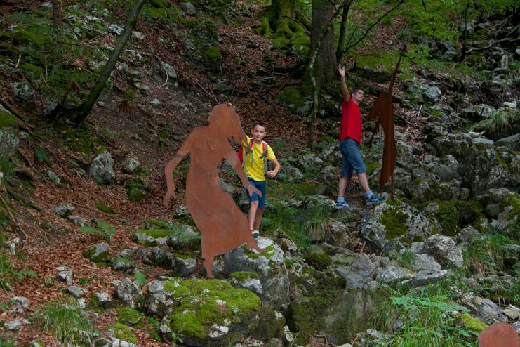 Auf dem Sagenweg in Obermaiselstein