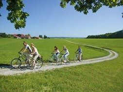 Radtour Rund um Bad Wörishofen vorbei am Frankenhofener Stausee nach Stockheim