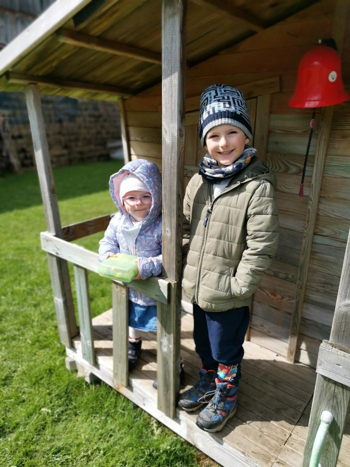 Gartenhäuschen für die Kinder