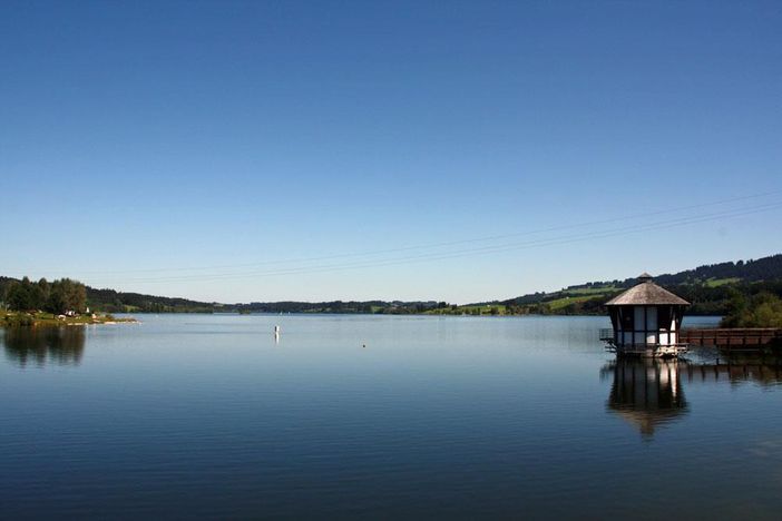 der Rottachsee zum Baden, Segeln oder nur Genießen