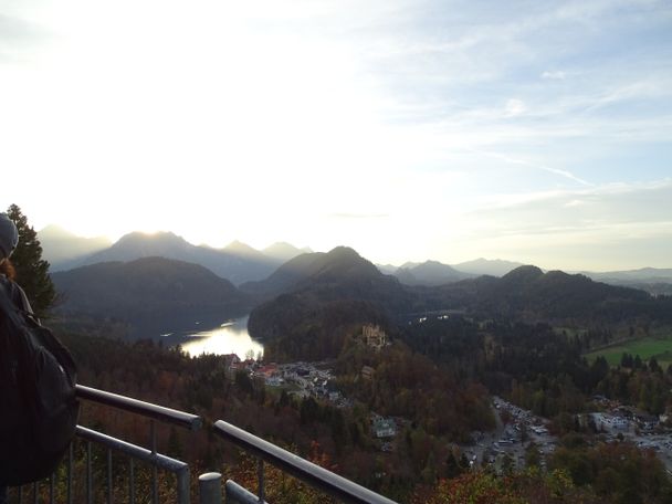 Blick von der Jugend auf Hohenschwangau