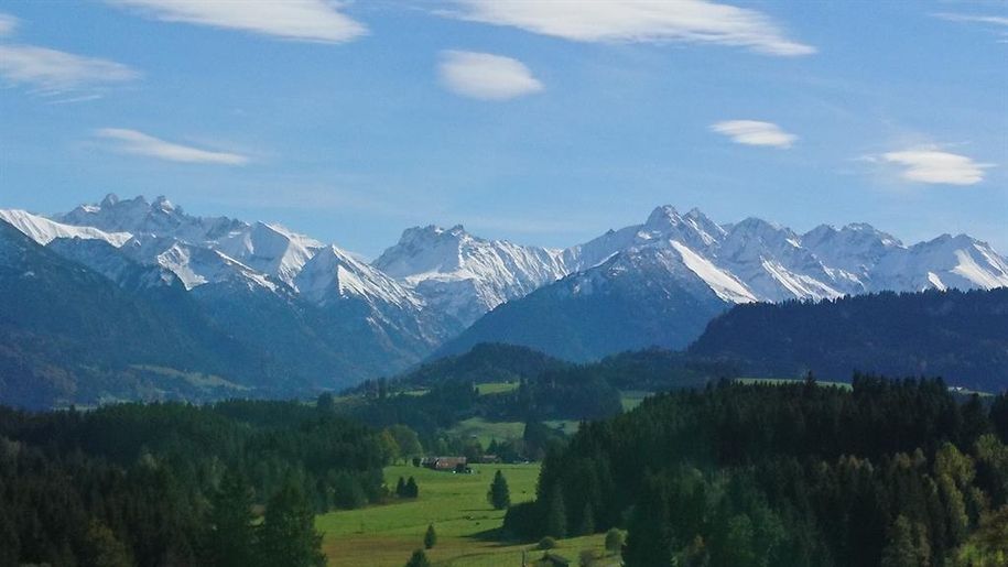 Bergpanorama Allgäu