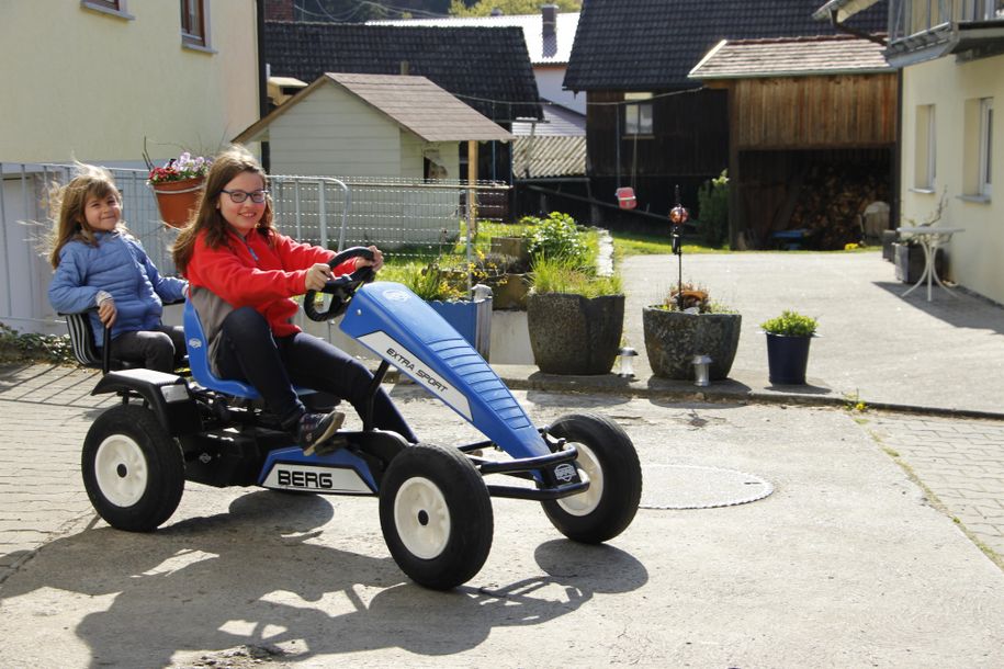 Sicher im Innenhof fahren