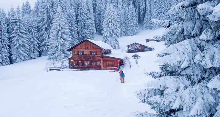 Gundhütte Winter