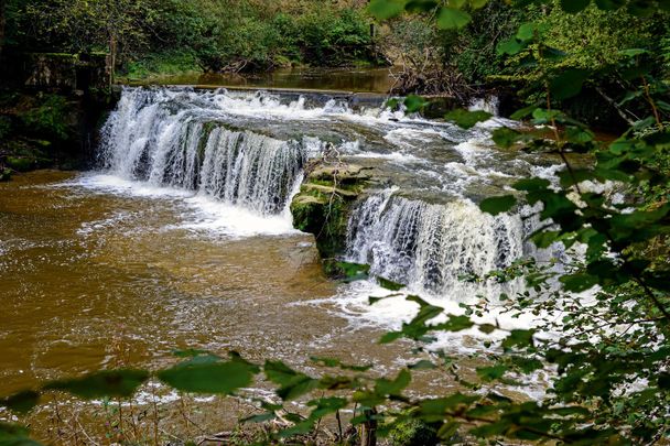 Wasserfall an der Leiblach