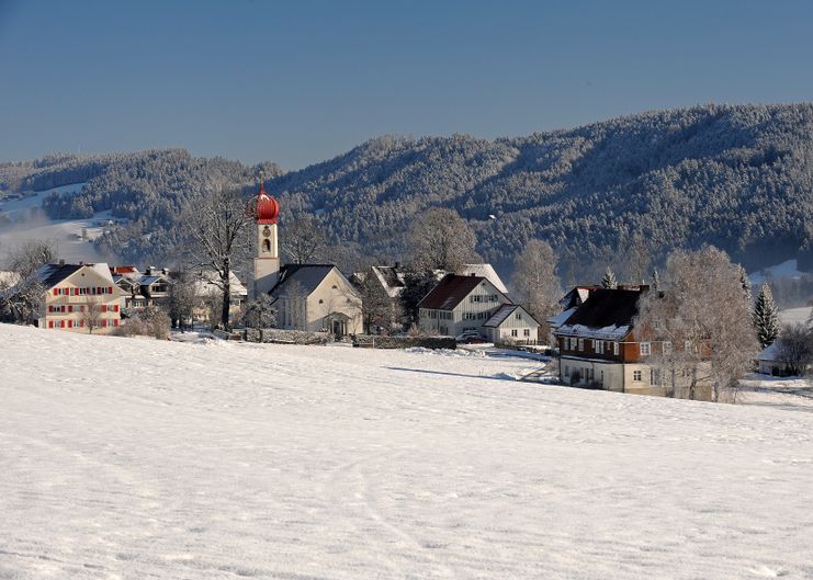 Scheffau im Winter