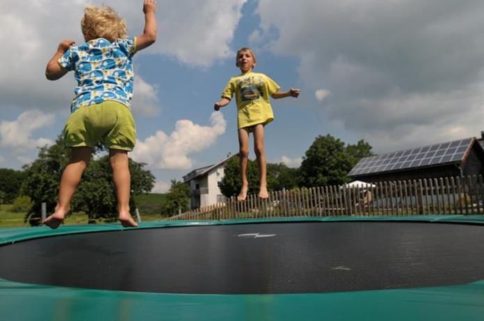 Spaß auf unserem Trampolin