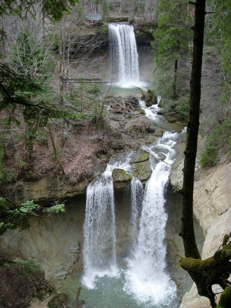 Wasserfälle Scheidegg