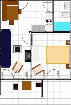 Ferienwohnung Plus 48 qm