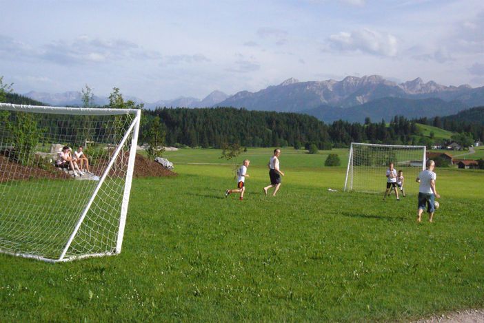 In unserem Garten geht's rund