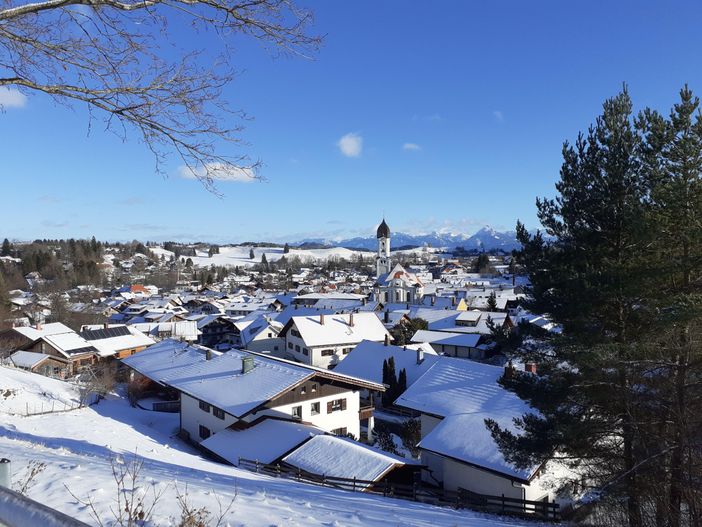 Nesselwang im Schnee