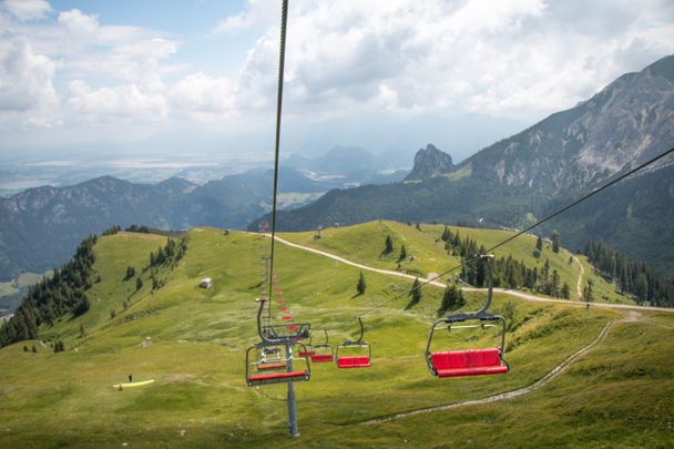 Sessellift auf dem Breitenberg