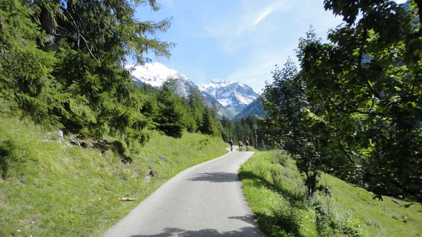 Radfahren im Oytal bei Oberstdorf