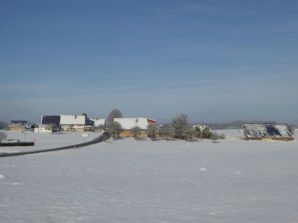 Sonne, Winter Argenbühl