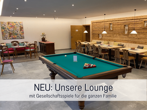 NEU Unsere Lounge