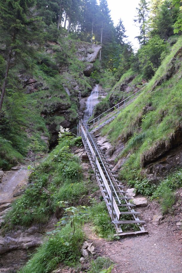 Einstieg zum Wasserfallweg