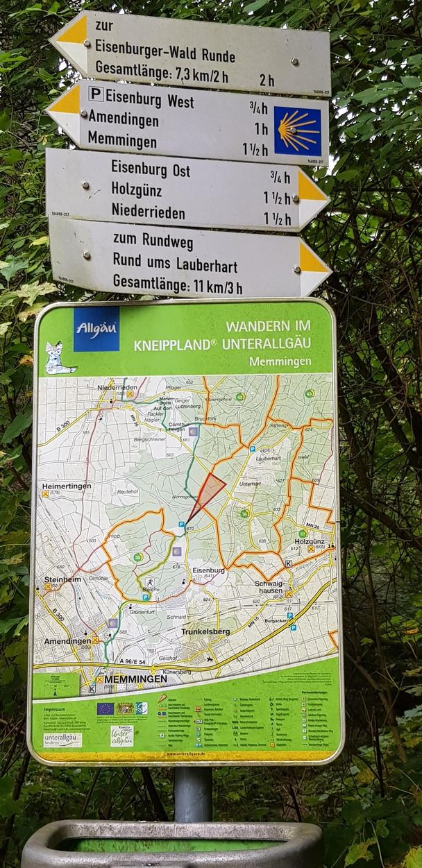 Wandern im Kneippland Unterallgäu