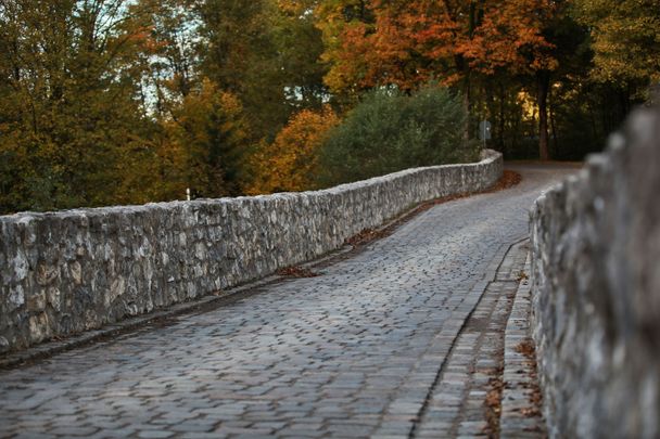 Römerbrücke über die Wertach bei Nesselwang im Allgäu