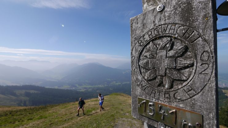 Auf dem Gipfel der Reuterwanne