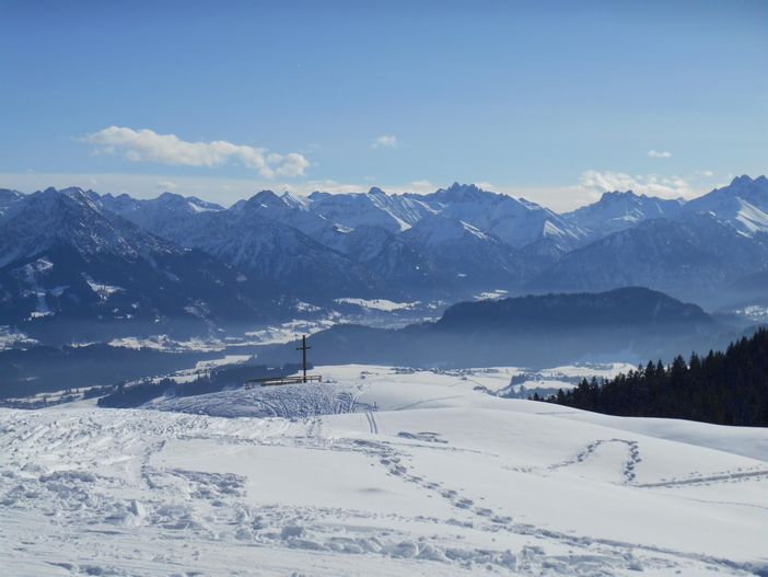 Ofterschwanger Horn im Winter