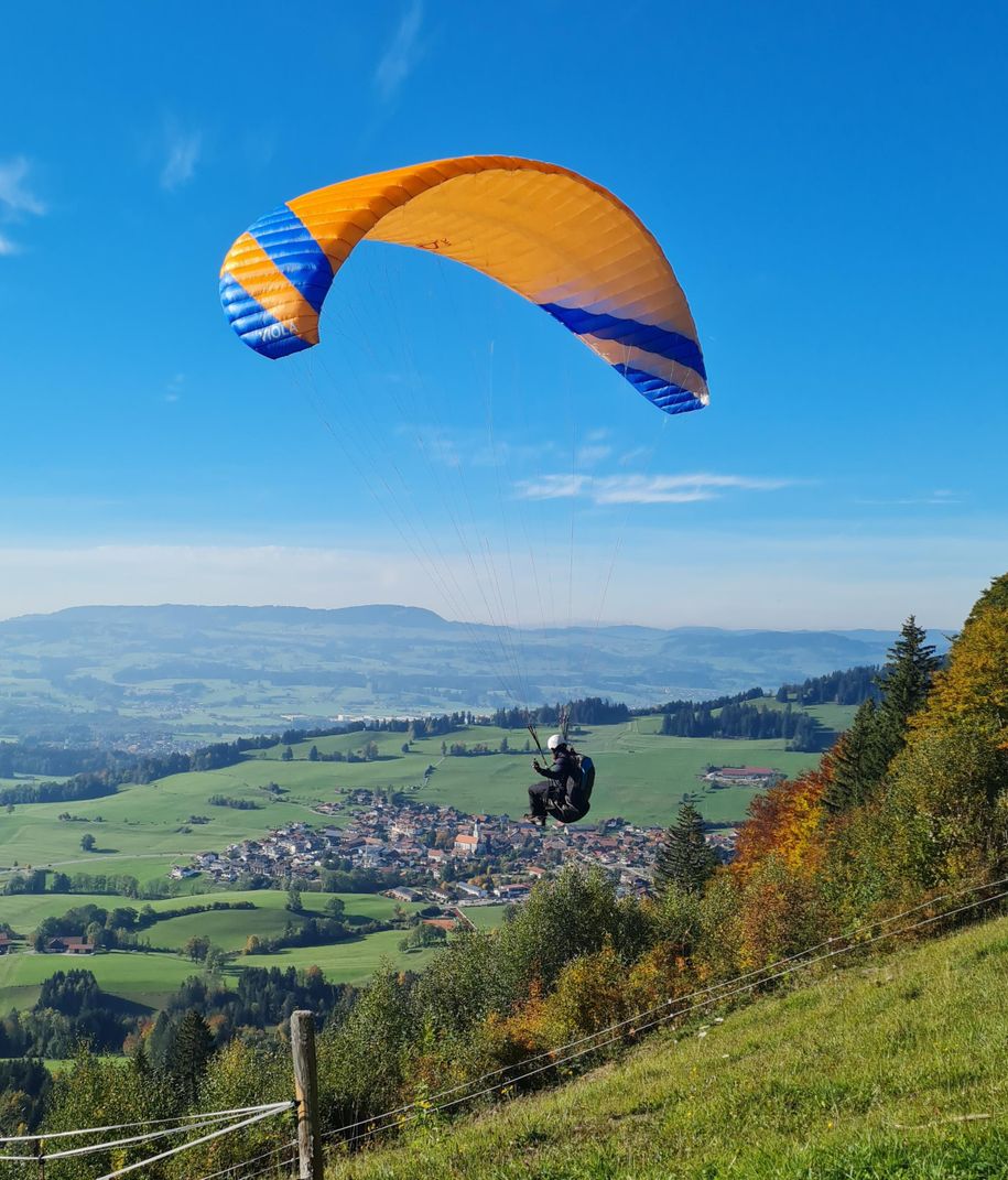 Start vom Grünten